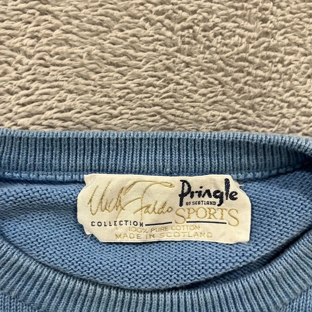 Vintage Pringle Golf‎ Sweater Mens Large Relaxed Nick Faldo Abstract 80s Golf